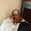 Bolsa de Hilo de Bordado Súper Caliente de Nicho para Mujer 2026 Nuevo Estilo Moda Versátil Bolso Cruzado Exquisito Bolso de Mano Tipo Almohada Bolso Cuadrado Pequeño