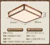 Luminária de teto estética estilo song para quarto principal, sala de jantar, sala de chá, estudo em madeira de nogueira estilo chinês seda sintética, corredor e luz de varanda