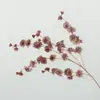 Flores de Cerezo de Rama Larga de Gama Alta, Flores Artificiales, Flores Falsas, Decoración para el Hogar y Bodas, Venta al por Mayor de Arte Floral, Decoración de Mesa para Exteriores