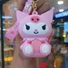 Bolsa de monedas popular de Capibara Llavero Cabeza de silicona Bolsa de almacenamiento para auriculares Bolso colgante Accesorios Regalos pequeños Al por mayor