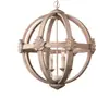 Suministro Transfronterizo de Candelabros de Madera Estilo Country Americano para Sala de Estar, Comedor, Dormitorio, Escalera, Iluminación de Tiendas de Ropa, Estilo Retro