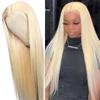 Tiktok Hot Selling Europeu e Americano Peruca Feminino Luz Dourada Médio-comprimento Liso Cabelo Peruca de Fibra Química Headgear para Cabelo no Exterior