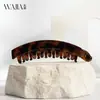 Wjia Nuevo Clip para el Cabello de Color Oscuro para Otoño e Invierno Clip de Plátano de Moda Tendencia Tamaño Grande para Cabello Grueso Accesorio para el Cabello de Cola de Caballo Alta para Mujeres Clip para el Cabello