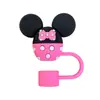 99 Anime 10MM Tapa para Popote Tapa para Popote a Prueba de Polvo Lindo Tapón para Popote Reciclaje Goma Suave Tapa para Popote de Silicona