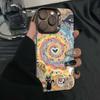 Funda Giratoria para Gato Adecuada para Apple 16 Pro, Funda para Teléfono 15 Pro Max Estilo Europeo y Americano, iPhone 17 Creativa 13 Pro Nicho 14