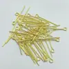 Materiais para Acessórios de Joias DIY: Agulhas em Forma de 9, Agulhas em Forma de T Eletrodepositadas em Ferro, Agulhas T, Agulhas de Acabamento para Miçangas Artesanais DIY, Agulhas em Forma de Nove