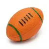Bola de Rugby Laranja Japonesa, Brinquedo de Borracha Resistente à Mastigação para Pet, Brinquedo Durável para Cachorro, Fábrica de Origem Personalizado Atacado
