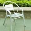 Ventas Directas de Fábrica Mesas y Sillas Metálicas para Exteriores, Sillas de Aleación de Aluminio de Doble Tubo con Cinco Tablas, Sillas de la Serie Bar para Suministros de Ocio