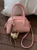 Bolsa Boston Portátil de Verano para Mujer 2026 Nueva Moda Bolso de Hombro Cruzado de Gran Capacidad Bolso Almohada de Gama Alta