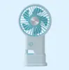 Ventilador Portátil de Moda Transfronterizo con Soporte y Gancho, Mini Ventilador de Mano Recargable por USB