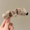 Pinza de Plátano con Lazo Multicapa de Satén Coreano para Mujer, Dulce Pinza para Cola de Caballo Alta en la Parte Posterior de la Cabeza, Accesorio para el Cabello Elegante y Versátil