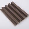 Grelha de Fibra de Bambu PVC Luxo Leve Textura de Madeira Imitação 160 Oca Pequena Placa de Parede Alta com Sulcos Côncavos e Convexos Fabricante Impermeável Parede Interna