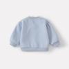 Conjunto de Dos Piezas de Punto Nuevo Otoño 2025 para Bebés Niños, Sudadera de Dibujos Animados Estilo Coreano y Conjunto de Pantalones de Pierna Ancha