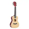 Guitarra Ukulele Ukulele 23 pulgadas Ukulele Hawaiano Ukulele 4 Cuerdas Guitarra Pequeña Madera de Tilo