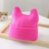 Ins Explosiones Coreano Bebé Lindo Oreja Lana Tejida Sombrero Color Caramelo Todo Fósforo Cálido Sombrero para Bebés Niños y Niñas