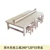 Mesa de Arte de Madera Maciza para Jardín de Infancia Mesa Combinada para Garabatear Mesa de Bloques de Construcción de Juguete para Niños Mesa de Juego de Aprendizaje para Pintura y Manualidades