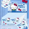 Pañuelos faciales impresos con licencia oficial de Sanrio (24 paquetes/caja) Paquete pequeño de pañuelos portátil para exteriores de 40 hojas
