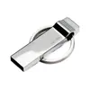 Memoria USB Metálica 32G/64G/128G Alta Velocidad USB 3.0 Memoria USB para Coche Impermeable Logo Personalizado Regalo Memoria USB