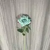 Flor Artificial Rosa de Veludo Única Arranjo de Casamento Caminho de Flores Arranjo de Flores Decoração de Arco de Boas-Vindas de Hotel Flor Artificial