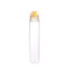 Garrafa de Mel Tampa Flip-Top Garrafa Pontiaguda Garrafa Squeeze 130ml Garrafa Plástico Transparente Pera de Outono Creme Engarrafado Garrafa de Cuidados com a Saúde