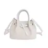 Bolso de Mano Pequeño Lindo, Sencillo y de Moda para Mujer, Nuevo Bolso Cubo Versátil de Nicho, Bolso de Hombro Único Cruzado, Alta Calidad