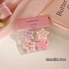 Clip BB Gradiente Rosa para Niña, Pinza Lateral para Flequillo de Mujer para Cabello de la Frente, Pasador Lindo para Niños, Accesorio para el Cabello