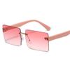 2021 nueva moda de alta gama gafas de sol de uñas de arroz para mujer tendencia clásica gafas de sol para hombre caja gafas de mar