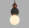 Estilo de música estética bambu-junta mármore natural lustre de sala de jantar, mesa de jantar, balcão de bar, sala de chá Zen, escritório, luminária longa de escritório