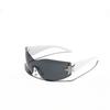 Gafas Xunge Nuevo Llegada Gafas de Sol Sin Montura Moda Europea y Americana Personalizadas Y2K Ciclismo Gafas de Sol de Estrella de Cinco Puntas para Hombres