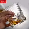 Vaso de whisky de cristal estilo europeo juego de copas de vino para el hogar vaso de cerveza clásico juego de copas de licores con forma especial