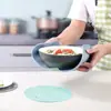 Tapete Isolante Térmico Porta-copos Venda Quente Transfronteiriça Silicone Resistente a Altas Temperaturas Tapete Isolante em Favos de Mel Tapete para Panela Redonda Jogo Americano de Cozinha Tapete Antiderrapante