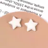 Parches de Estrella de Cinco Puntas Planos de Color Macarrón, Felpa Suave y Dulce, Versátiles, Parches para Accesorios DIY