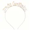 Diadema Feliz Cumpleaños Nueva Transfronteriza Española Letra Feliz Cumpleaños Adorno para la Cabeza Accesorios para Fotos de Fiesta