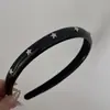 Tiara de estrela com diamantes estilo coreano, simples de couro, all-match, borda estreita, alta, topo de caveira, doce, cool, temperamento, acessórios de cabelo, Novo