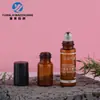Botellas de Vidrio Ámbar de 3 ml para Decantar Perfume, Botellas de Vidrio Ámbar con Rodillo, Botellas de Vidrio al por Mayor para Aceites Esenciales y Líquidos