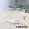 Uma Variedade de Copos de Vidro Transparentes Criativos para Velas de Aromaterapia Sem Fogo, Copo de Vidro para Velas de Aromaterapia DIY, Castiçal