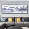 Pintura decorativa para sala de estar, pintura de paisaje, tablero horizontal, sofá, fondo, pintura colgante de pared, oficina, sala de reuniones, pintura decorativa de paisaje