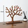 En Stock Nuevo Soporte de Exhibición de Joyería Estilo Chino Retro Tablero de Exhibición de Collares y Pendientes Estante de Exhibición de Joyería