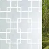 Adesivos de Janela Translúcidos Transparentes, Película de Vidro Fosco com Isolamento Térmico, Adesivos para Porta de Vidro de Janela Bloqueadores de Luz para Banheiro, Película de Vidro