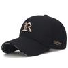 Sombrero de Algodón para Hombre Otoño e Invierno Coreano Casual Gorra de Béisbol con forro polar para Exteriores para Papá de Mediana Edad y Anciano Gorro Cálido