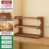 Estante de Almacenamiento para Tazas de Agua Organizador de Tazas de Té Organizador de Escritorio de Oficina Encimera de Mesa de Comedor Estante de Exhibición Pequeño Multicapa