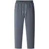 Pantalones de Algodón para Hombre y Mujer de Invierno con Forro Polar Engrosados Pantalones de Hombre para Personas de Mediana Edad y Mayores Rodilleras de Pelo Largo Pantalones de Chándal de Polar Ártico Cálidos