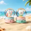 El más vendido lindo osito pequeña bola de cristal adorno de escritorio decoración del hogar regalo de cumpleaños directo del fabricante transfronterizo