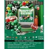 Ins Juego de Globos para Decoración de Cumpleaños Niños Niñas Fiesta de Cumpleaños de Bebé Accesorios para Disfrazar Escena