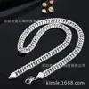 Venta directa de fábrica especial al por mayor lote mixto de joyería coreana de plata joyería de moda boutique collar de cadena completa B10MM y 6mm