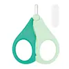 Cortauñas de Acero Inoxidable para Bebé, Tijeras para Niños, Tijeras Lindas con Cubierta Antipolvo, Cortauñas para Niños Pequeños, Tijeras para Bebé Anti-pellizco