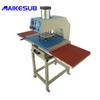 Plancha neumática de transferencia térmica Plancha neumática automática plancha plancha de doble estación 40*60 plancha