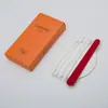 B&B Hotel Cepillo de Dientes Desechable Aima Naranja Cepillo de Cabeza Larga Set de Artículos de Tocador Set de Artículos de Tocador para Hospitalidad en el Hogar