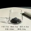 Taza estilo Ins del Monte Fuji Creativa Rosa Vista a la Montaña Vidrio de Gama Alta Vidrio para Whiskey Vidrio para Licores