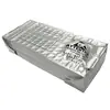 Bolsa Cuadrada Plegable Grande Tridimensional de Aluminio Puro Personalizada por el Fabricante Bolsa Grande de Papel de Aluminio Sellado a Tres Lados Bolsa de Empaque al Vacío Antiestática